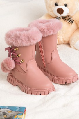 Kozaki dla dziewczynki KARMELITA PINK