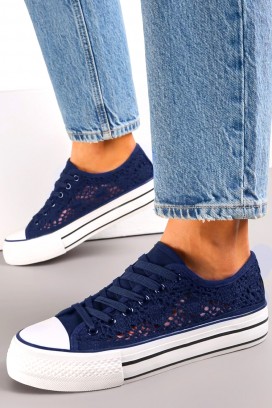 Trampki damskie LACY BLUE