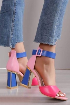 Sandały damskie BERSIA PINK