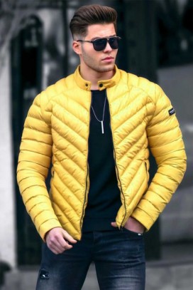 Kurtka męska DENVER YELLOW