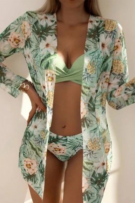 Komplet plażowy TRIONITA MINT