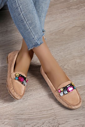Mokasyny TRIDELMA BEIGE