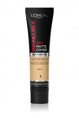 Podkład L’Oréal Paris Infallible 32H Matte Cover – odcień 200 Golden Sand