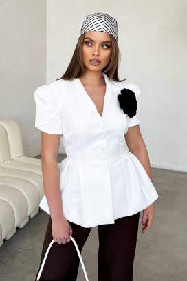 Marynarka TOPITA WHITE