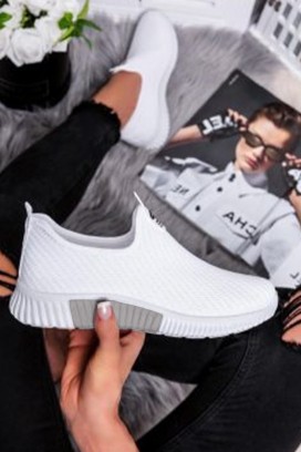 Buty skarpetkowe JONELFA WHITE