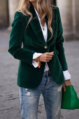 Marynarka DETENSA GREEN