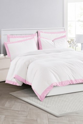 Komplet pościeli DIOGELA PINK 160x200 cm bawełna