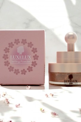 LUXELUX puder utrwalający pastelowy