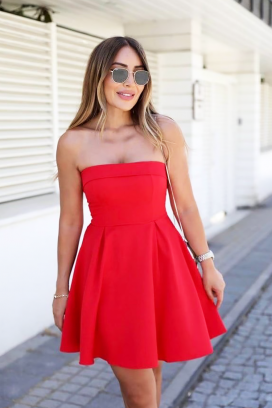 Sukienka MIKENO RED