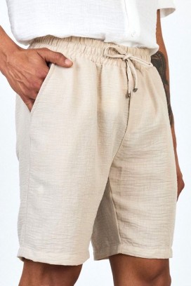 Szorty JORVO BEIGE