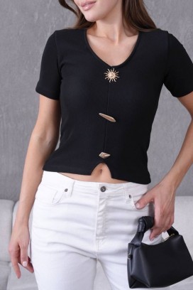 Top DIZELMA BLACK