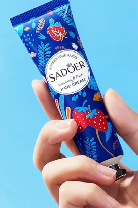 Krem do rąk SADOER Krem do rąk TRUSKAWKA