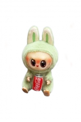 Akcesorium do torby LABUBU COCA COLA GREEN