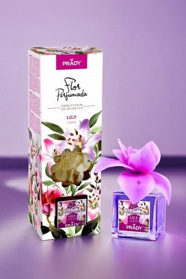 Dyfuzor z kwiatem PRADY LILY 90 ml