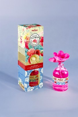 Dyfuzor z kwiatem PROLDY FRAMBUESA 100 ml