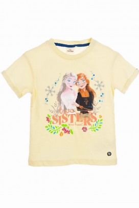koszulka dla dziewczynek SISTERSFOR ECRU