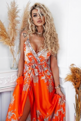 Sukienka UVORZA ORANGE