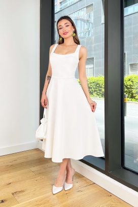 Sukienka TERLONGA WHITE