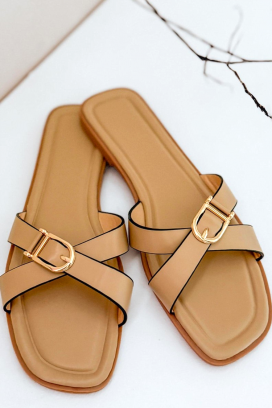 Klapki ORVELVA BEIGE