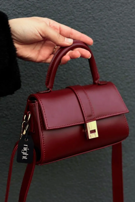Torebka BRUDEFA BORDO