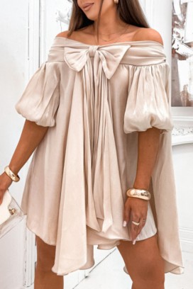 Sukienka SIKAXA BEIGE