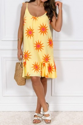 Sukienka ESTORLIA YELLOW