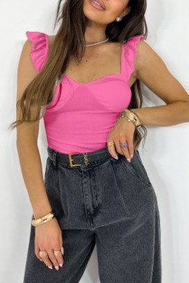 Top SKLIVERZA PINK