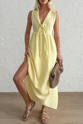 Sukienka GURDANA YELLOW