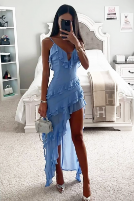 Sukienka XIRELFA BLUE