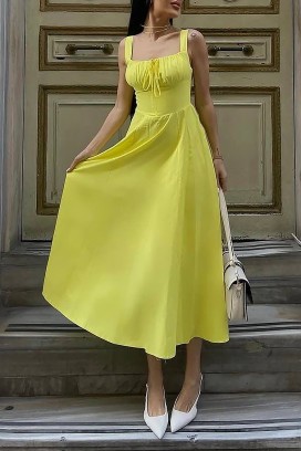 Sukienka BELFORZA YELLOW