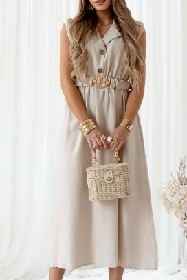 Sukienka FROMELA BEIGE