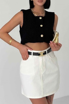 Spódnica MARATENA WHITE
