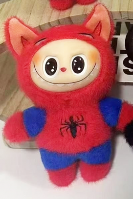 Pluszowa zawieszka LABUBU SPIDERMAN