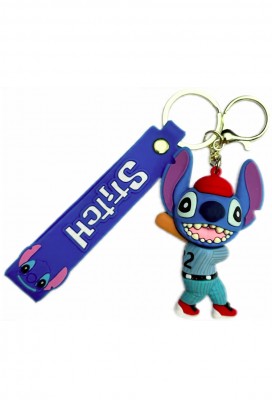 Akcesorium do kluczy, placaków i toreb STITCH Baseball SKY