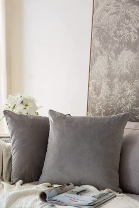 Poszewka na poduszkę FLOMEJA GREY 40х40 cm