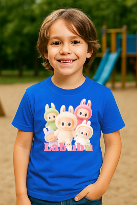 Koszulka LABUBU KIDDY BLUE