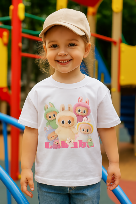Koszulka LABUBU KIDDY WHITE