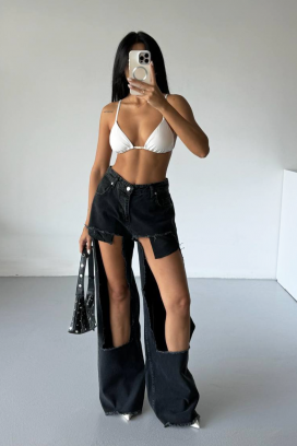 Jeansy DELINADA BLACK