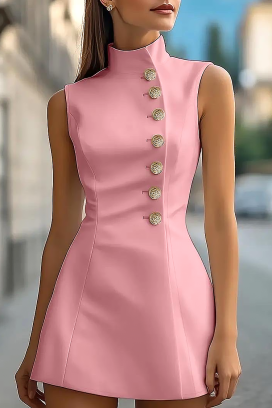 Sukienka AEROLNA PINK