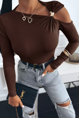 Bluzka KLAMINA BROWN