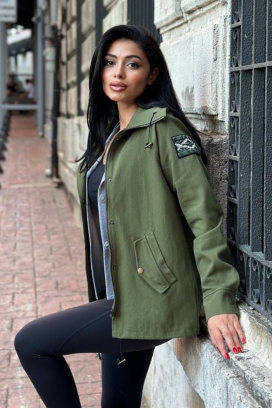 Kurtka ZELMIRDA GREEN