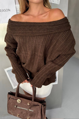 Sweter POLINADA BROWN