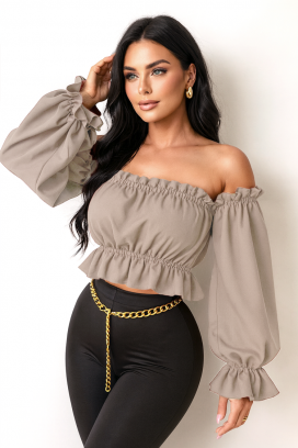 Bluzka BLUZERA BEIGE