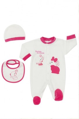 Komplet BEBELAND WHITE