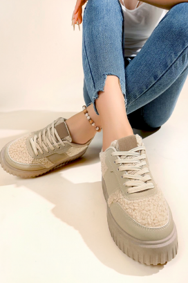 Sneakersy KLAZONA BEIGE