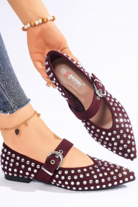 Buty GRINDONA BORDO
