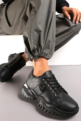 Sneakersy GIOXEDA BLACK