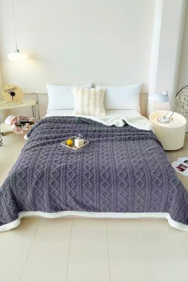Narzuta na łóżko ERTIOLJA LILA 160х200 cm