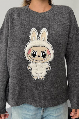 Sweter LABUNZA GREY
