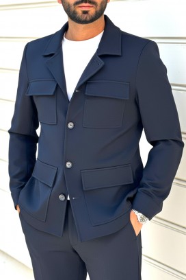 Płaszcz KARMOLO NAVY